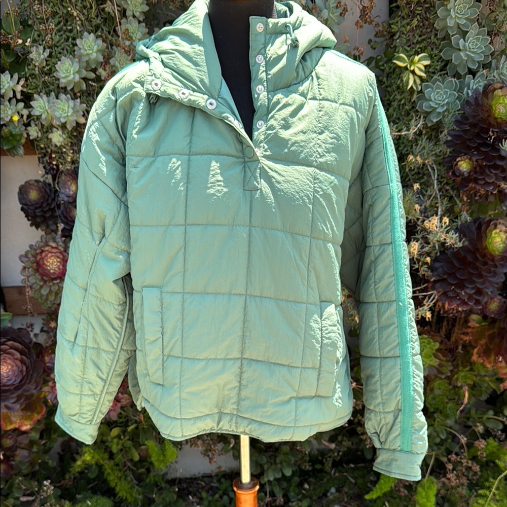 Sage Green Quilted Jacket